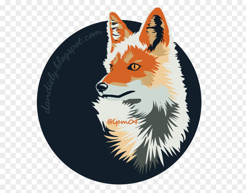Vector Fox Red Canidae Carnivora Dog PNG