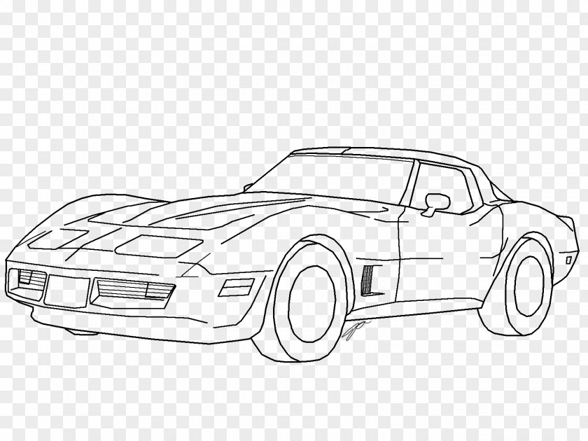 Car Chevrolet Corvette ZR1 (C6) Z06 Stingray PNG