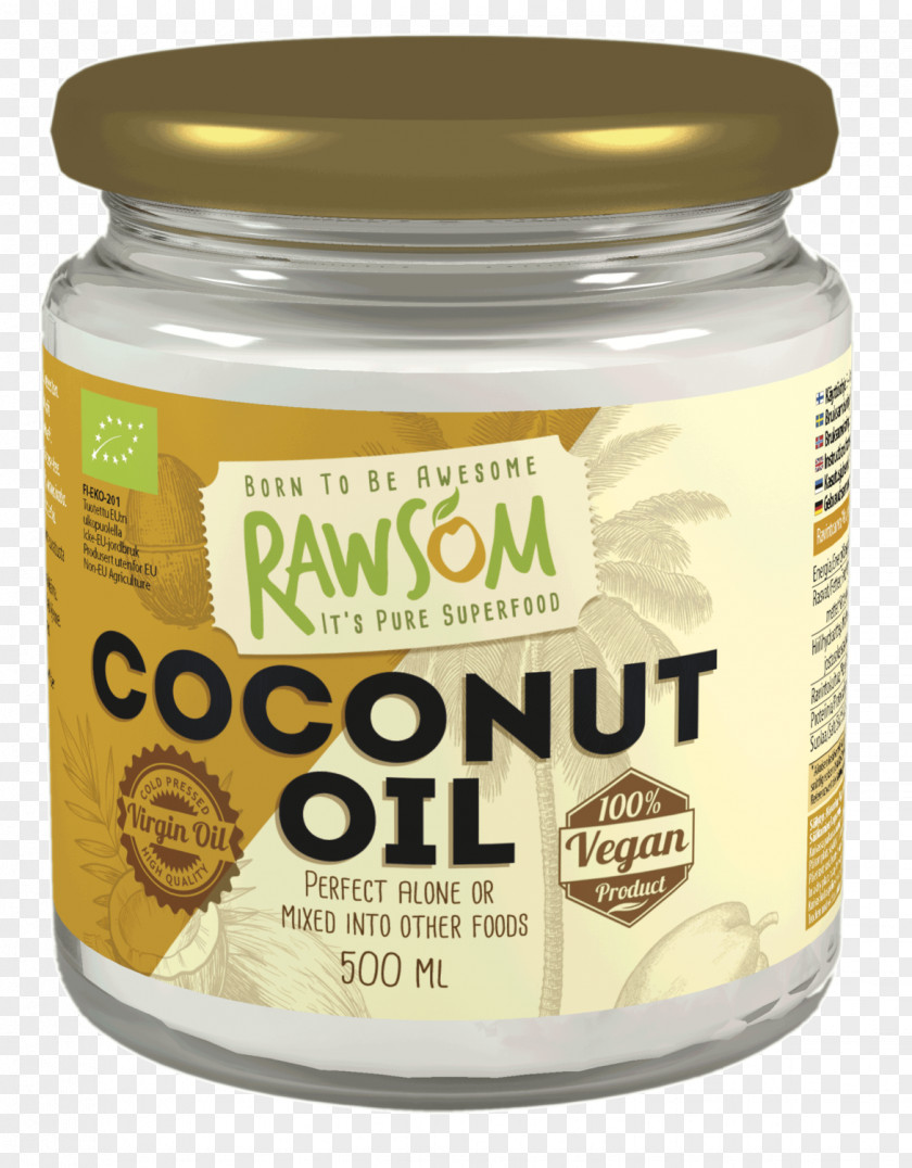 Coconut Organic Food Oil Milliliter PNG