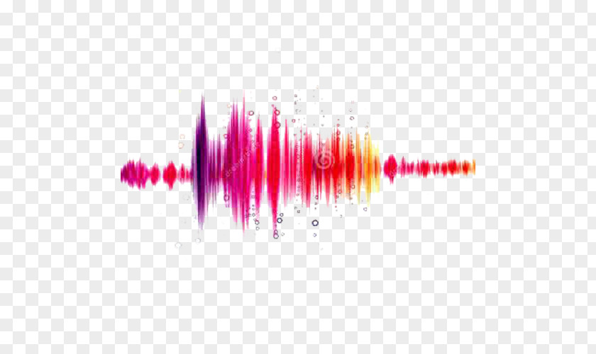 Color Sound Waves PNG sound waves clipart PNG