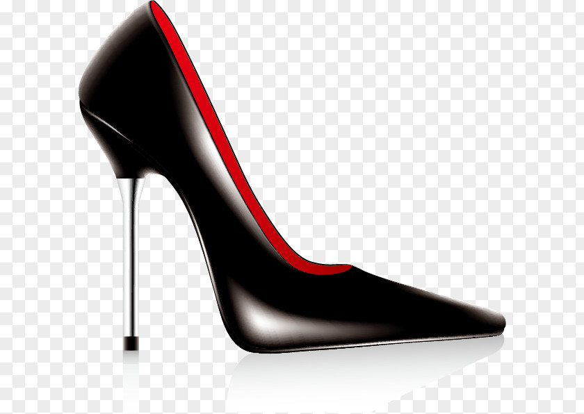 Exquisite High Heels High-heeled Footwear Shoe Absatz Drawing Graphic Design PNG