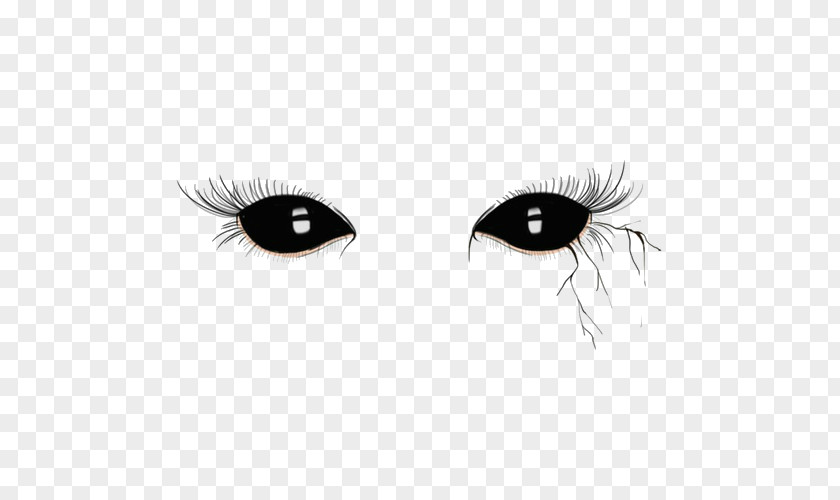 Eyelash Eye Demon Desktop Wallpaper PNG