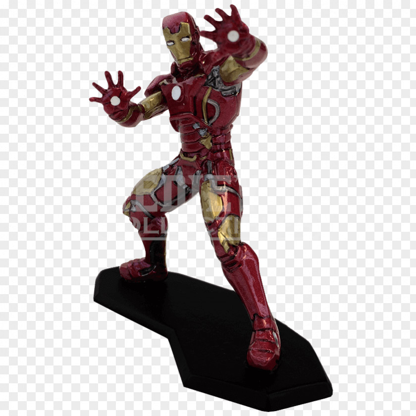 Iron Man Figurine Character Marvel Comics Metal PNG