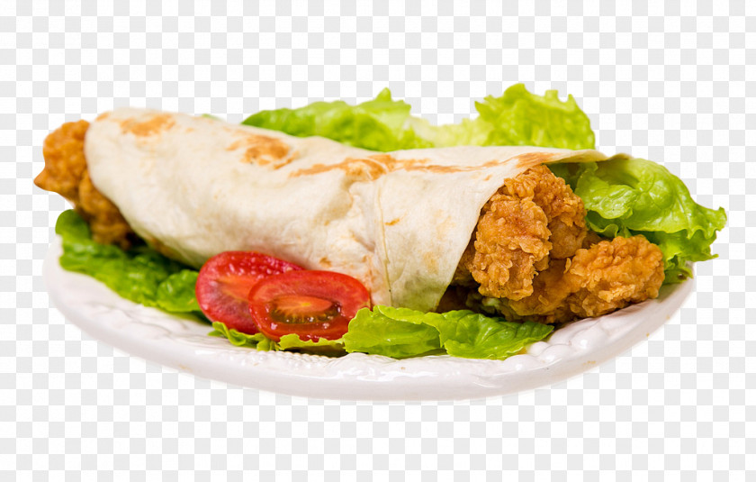 Liu Fried Chicken Burrito Hamburger KFC Fingers PNG