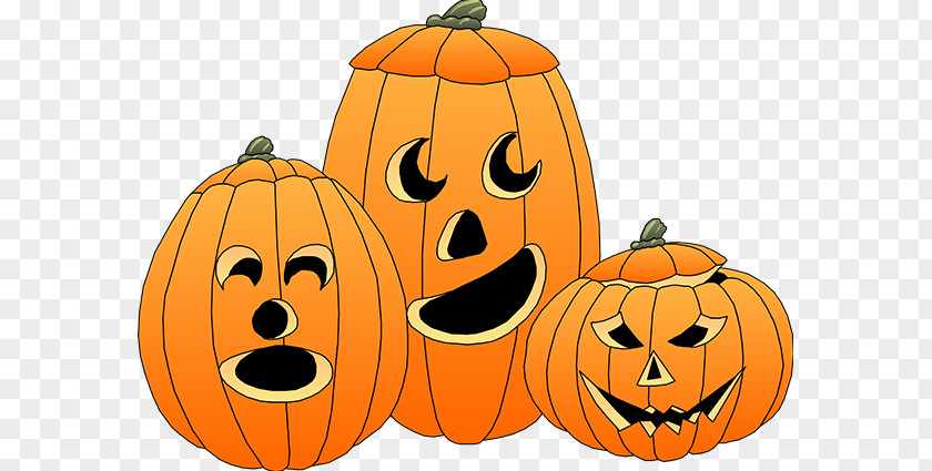 Spooky Pumpkin Cliparts Halloween Jack-o'-lantern Clip Art PNG
