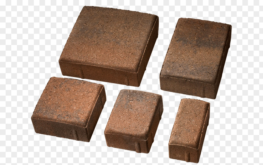 Tumbled Bricks Edging Concrete Pavement Phoenix Paver Manufacturing Curb PNG
