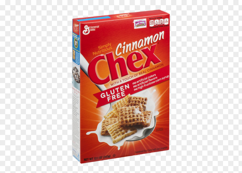 Breakfast Cereal General Mills Cinnamon Chex Wheat Corn PNG