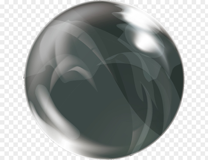 Crystal Ball Blue Red Sphere PNG
