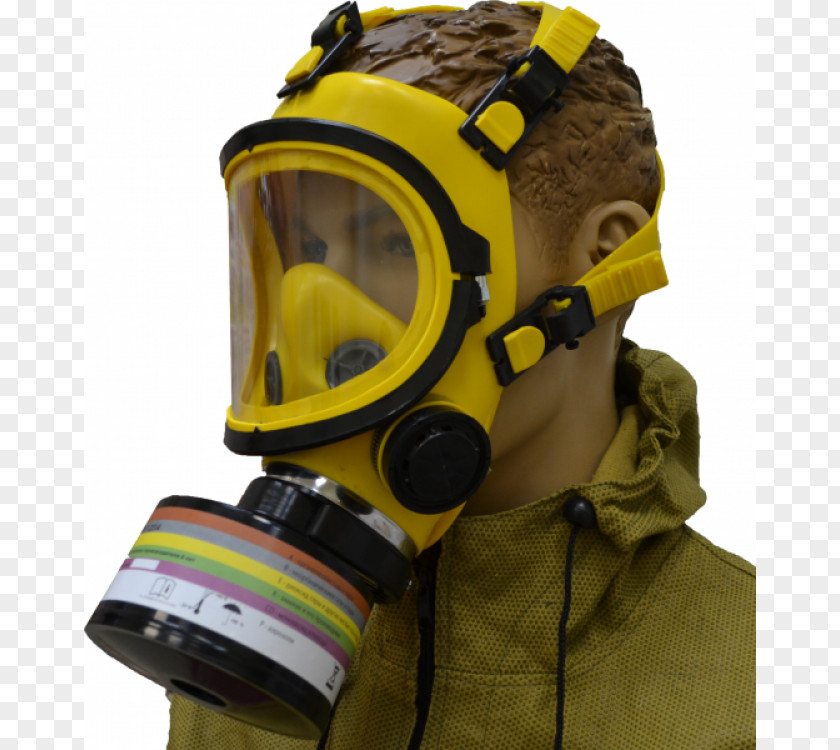 Gas Mask Carbon Monoxide Personal Protective Equipment Image PNG
