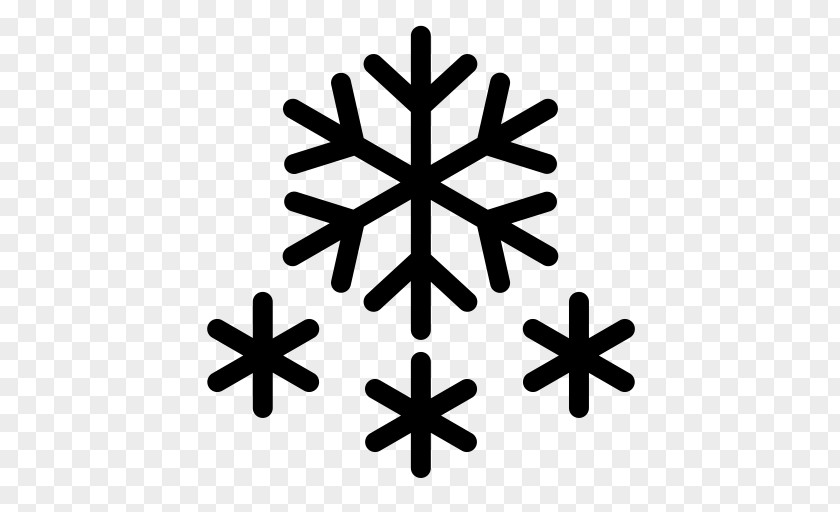 Logo Cross Snowflake Silhouette PNG