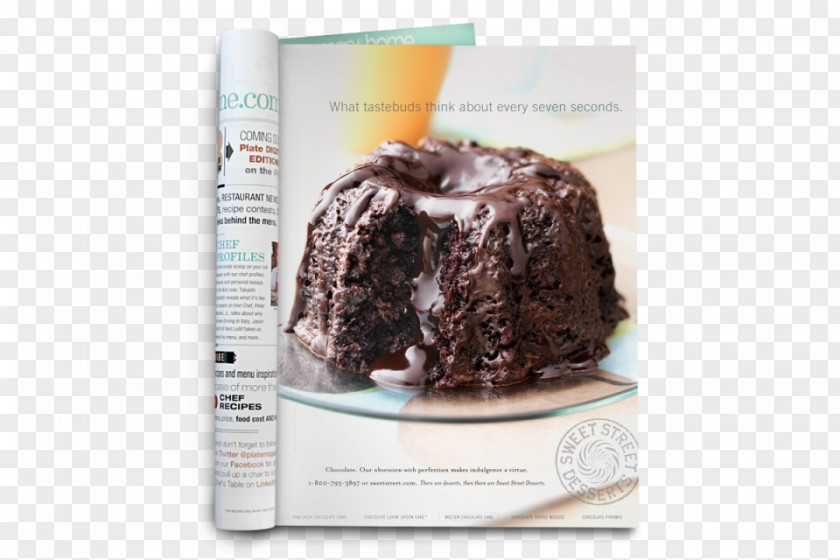 Marketing Campaign Molten Chocolate Cake Bundt German Fudge PNG