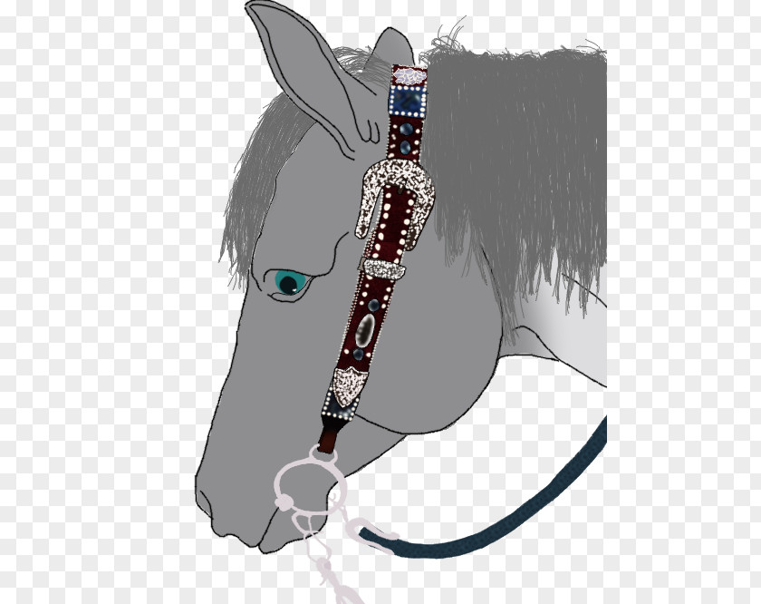 Mustang Mane Halter Pony Rein PNG