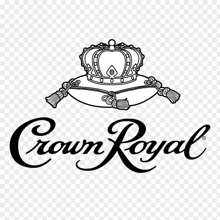 RESTURANT LOGO Crown Royal Blended Whiskey Canadian Whisky Liquor PNG