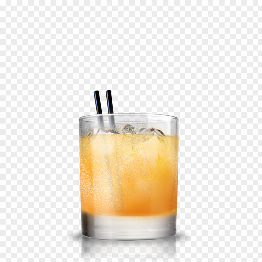 Sour Harvey Wallbanger Whiskey Cocktail PNG