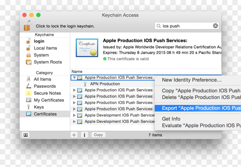Apple Computer Program Push Notification Service Technology MacOS PNG