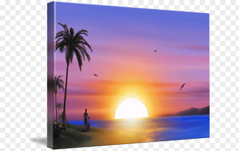 Beach Sunset Desktop Wallpaper Sea Computer Progress M-06M Vacation PNG