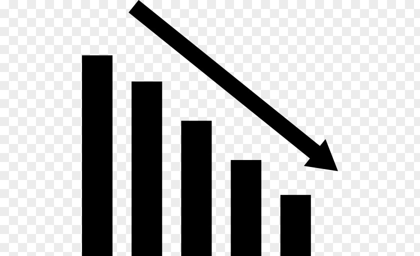 Business Arrow Bar Chart PNG