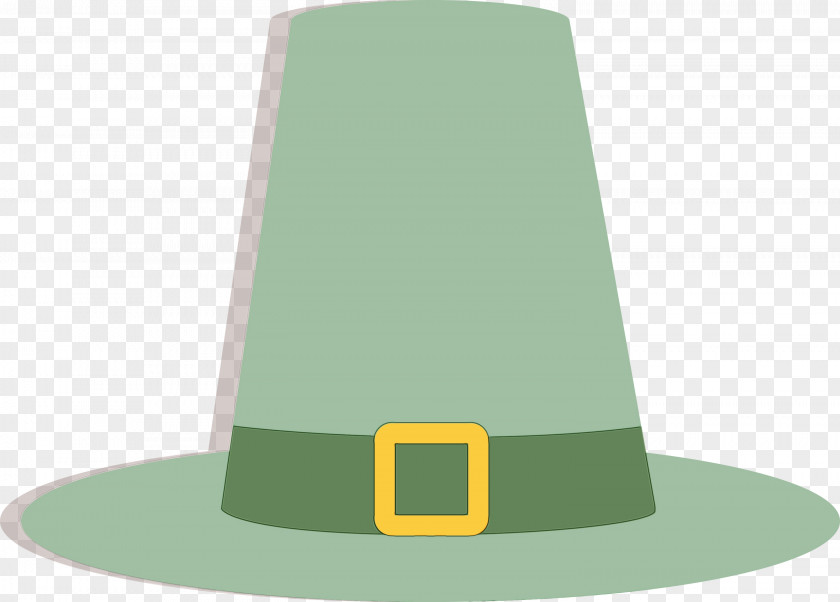 Hat Green Angle Cone PNG