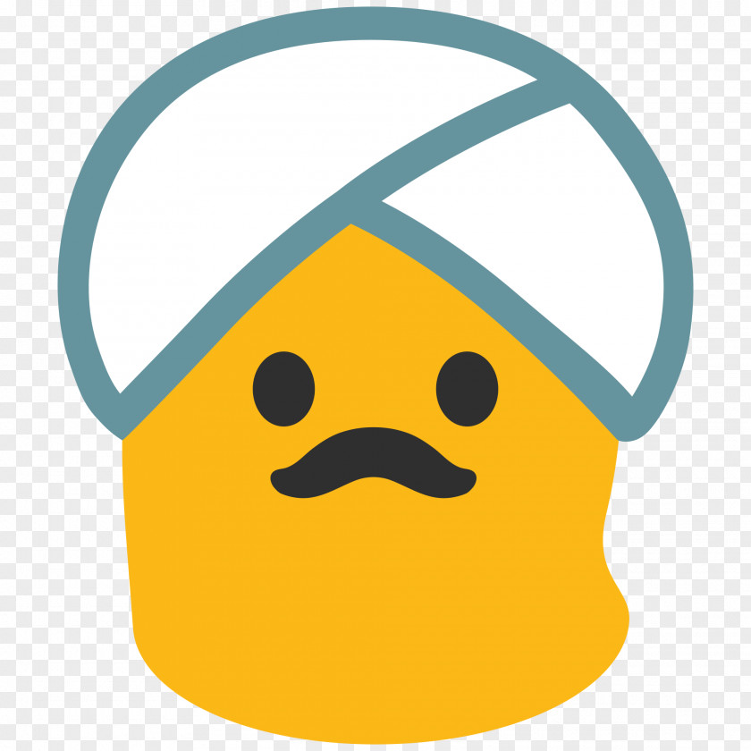 Lollipop Emoji Turban Guy Android Sticker PNG