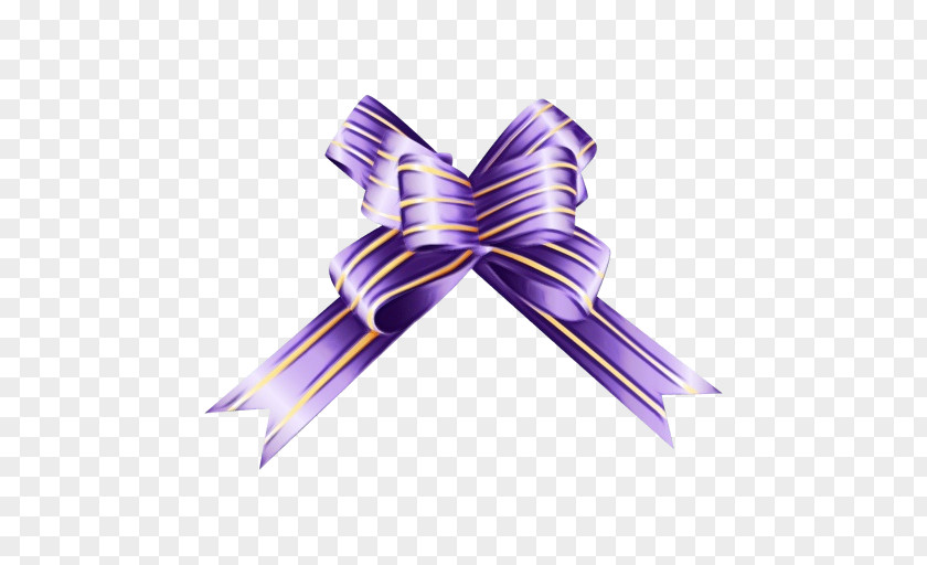 Wing Bow Purple Birthday Background Ribbon PNG