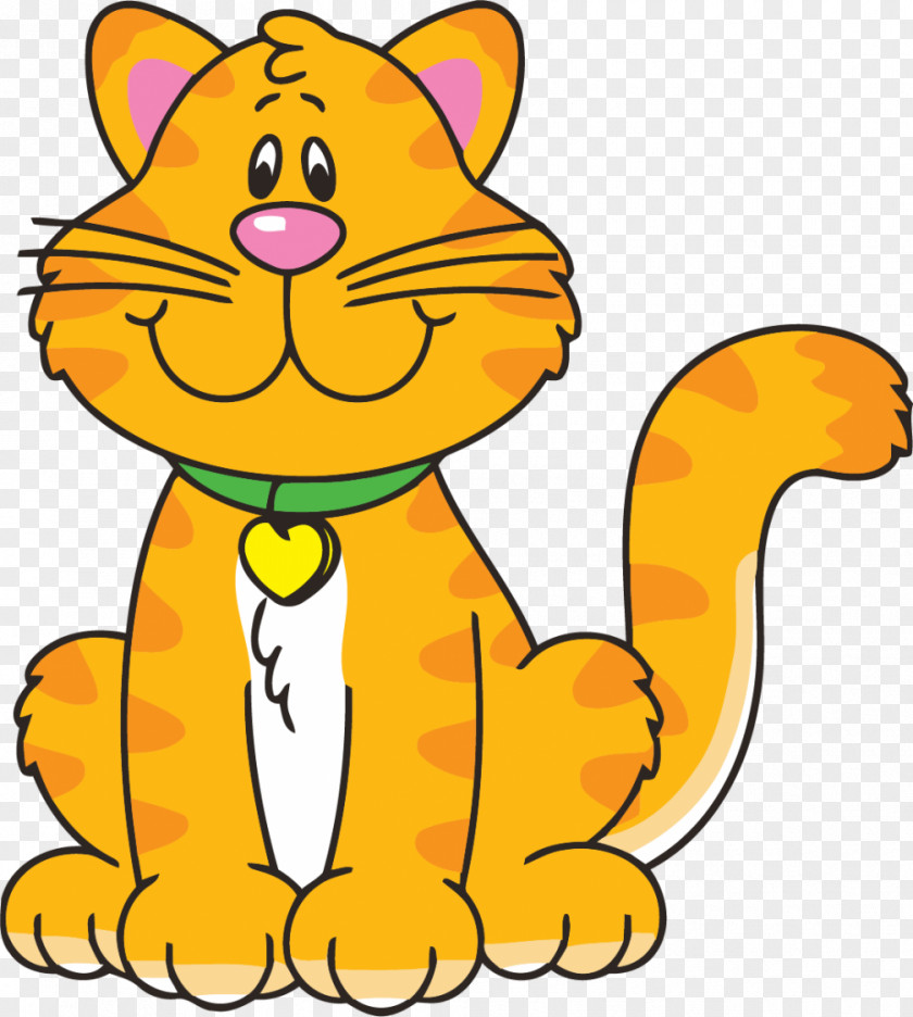 Cartoon Cat Kitten Clip Art PNG