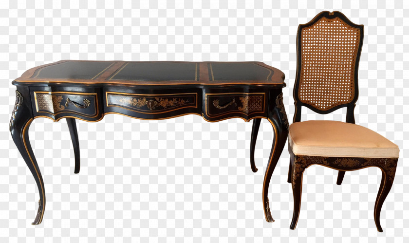 Chinoiserie Table Garden Furniture Desk Antique PNG