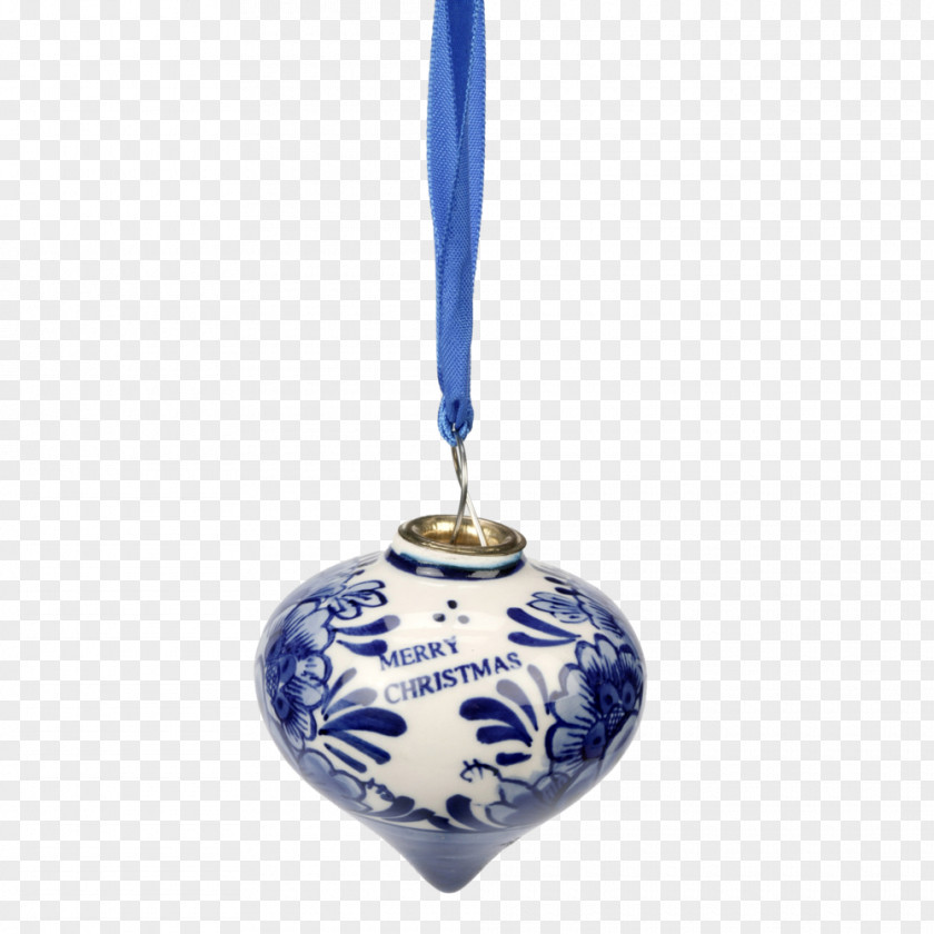 Christmas Cobalt Blue Ornament PNG