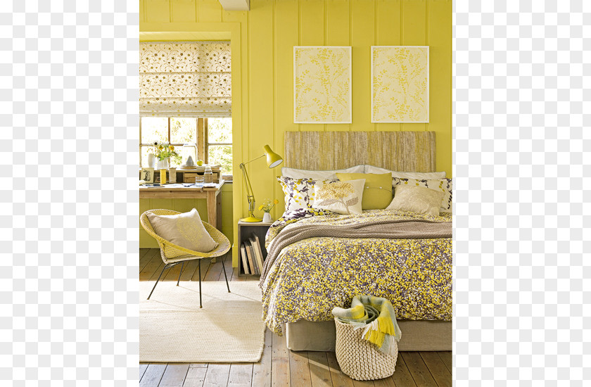 Colour Yellow Window Blinds & Shades Bed Frame Bedroom Wall PNG