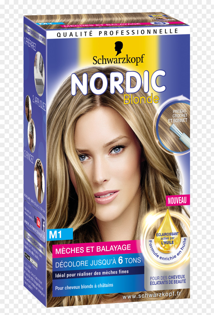 Hair Highlighting Schwarzkopf Blond Permanents & Straighteners Chestnut PNG