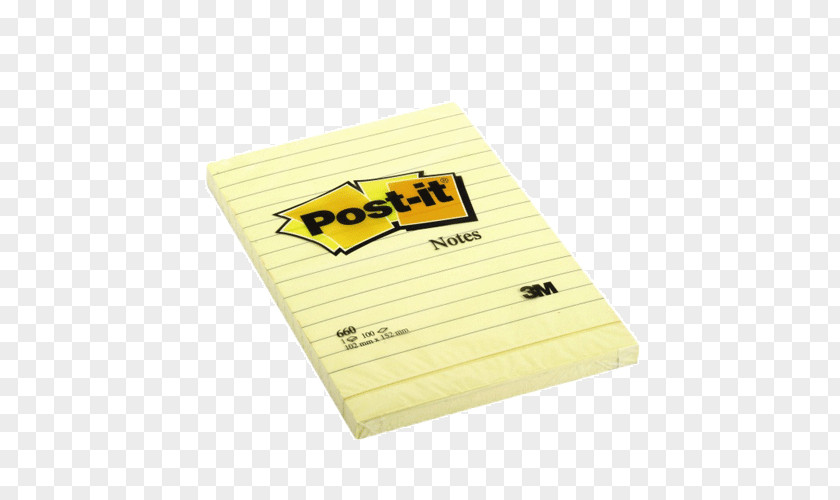 Post It Notes Paper Post-it Note 3M Ring Binder Yellow PNG