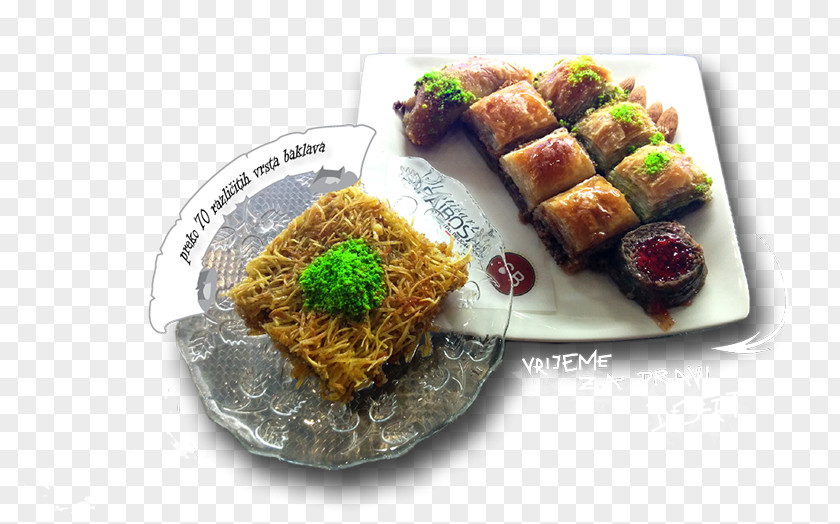 Baklava Asian Cuisine Vegetarian Recipe Comfort Food Side Dish PNG