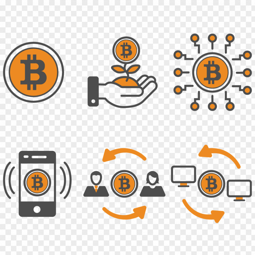 Bitcoin Clip Art Vector Graphics PNG