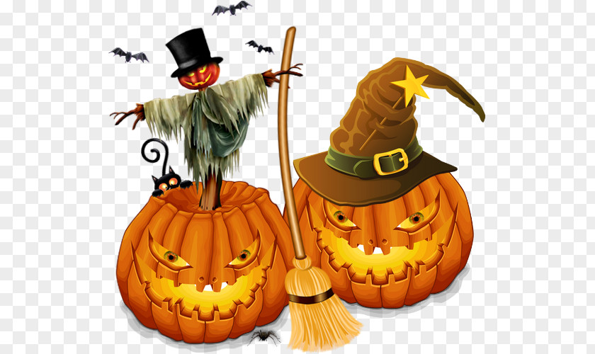 Halloween Scarecrow Pumpkin Jack-o'-lantern Clip Art PNG