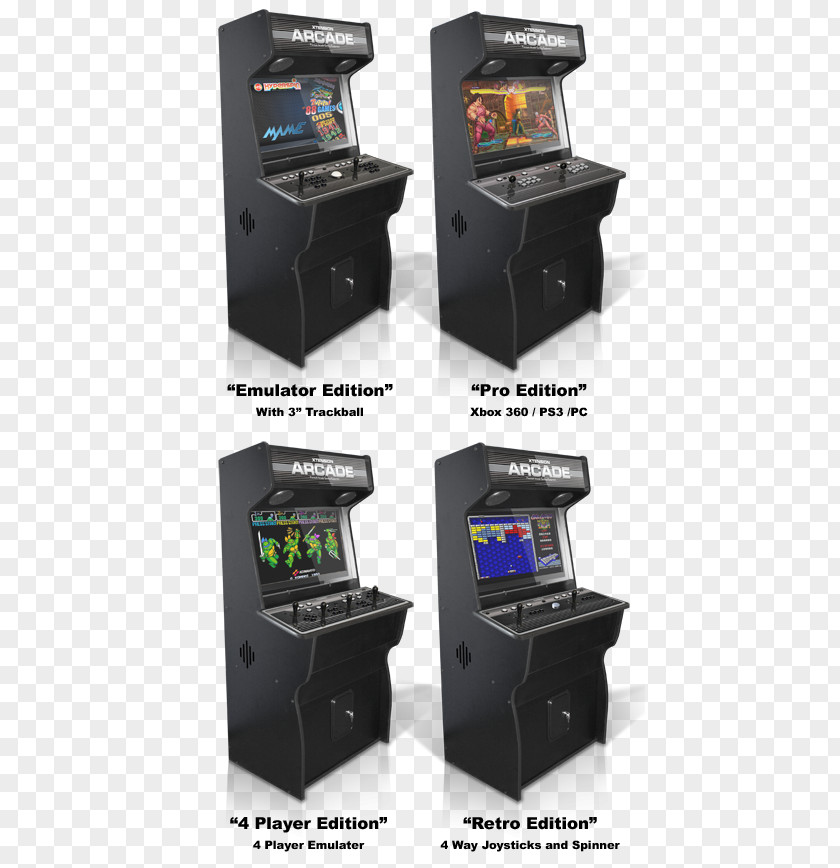 Simple And Modern Multi-room Cabinet Arcade Game Amusement MAME Data East PNG