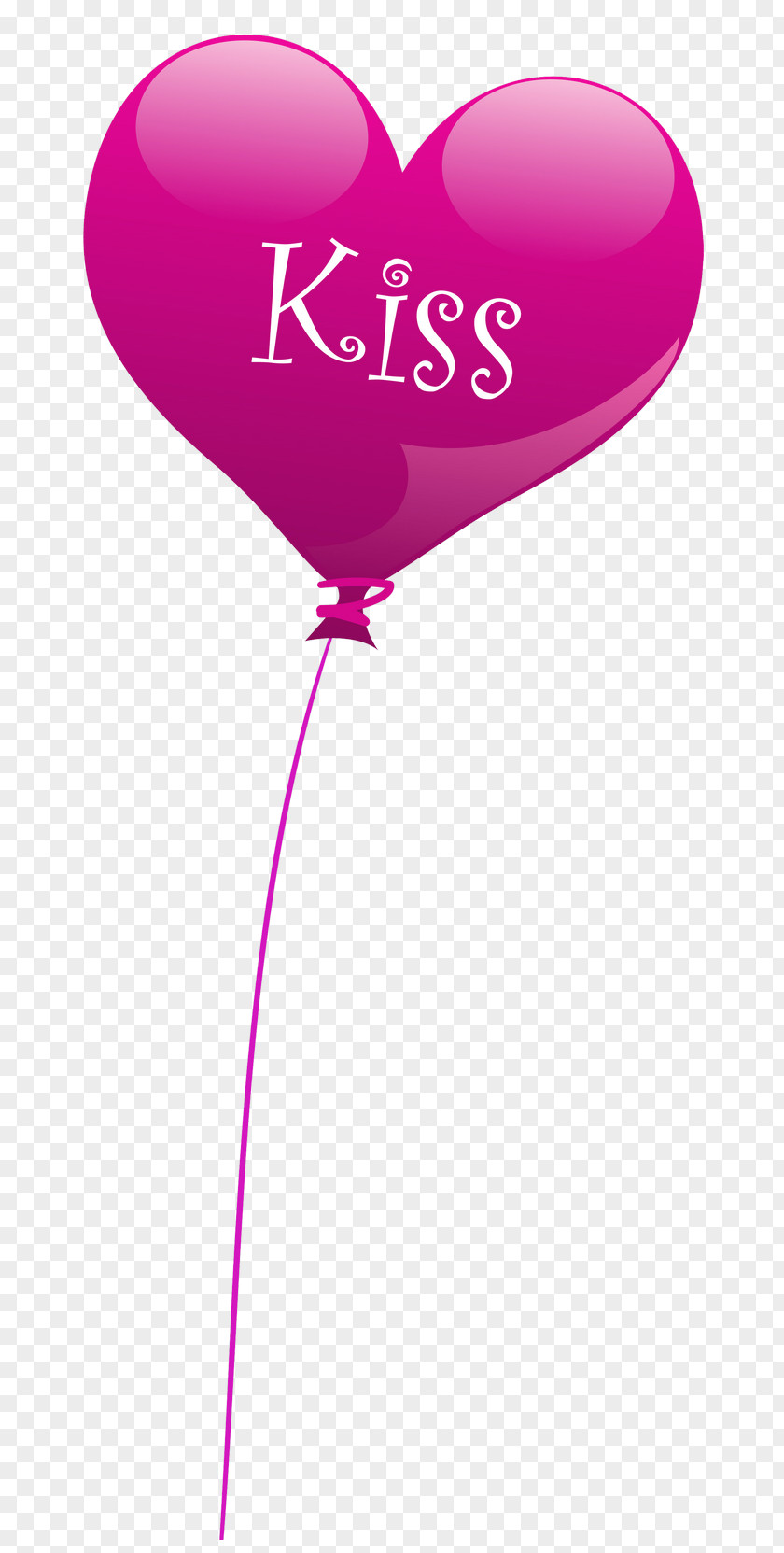 Transparent Heart Kiss Balloon PNG Clipart Valentine's Day Clip Art PNG
