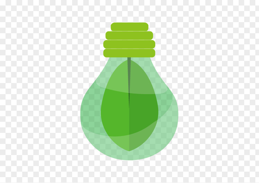Vector Green Energy Light Bulb Renewable Solar PNG
