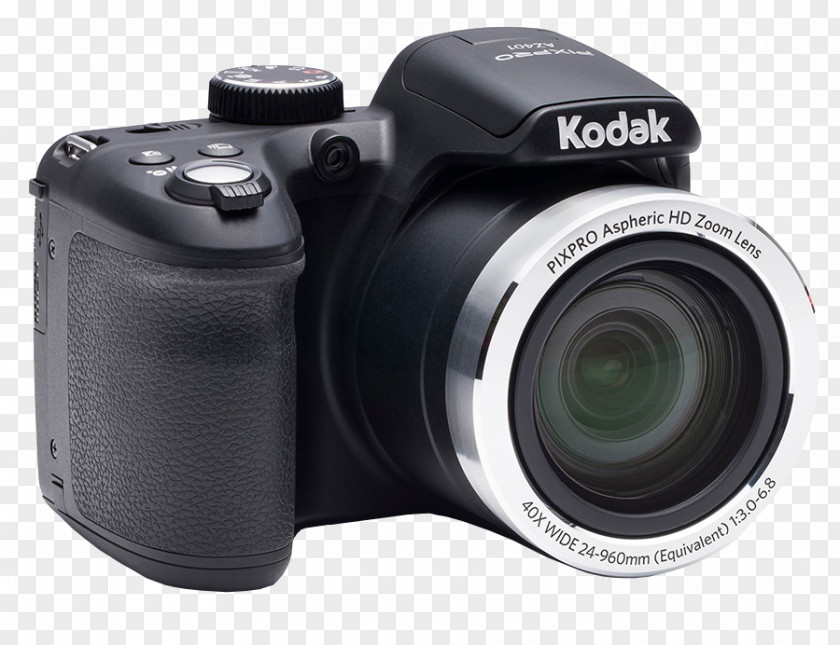Camera Kodak PixPro AZ365 Point-and-shoot Zoom Lens Photography PNG