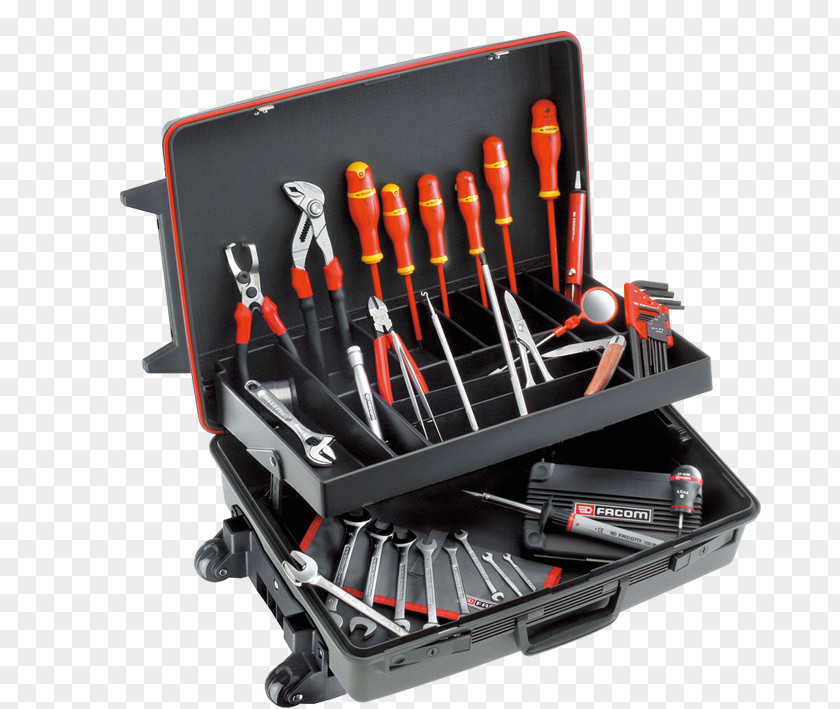 Double Toolbox Set Tool Hand Facom PNG