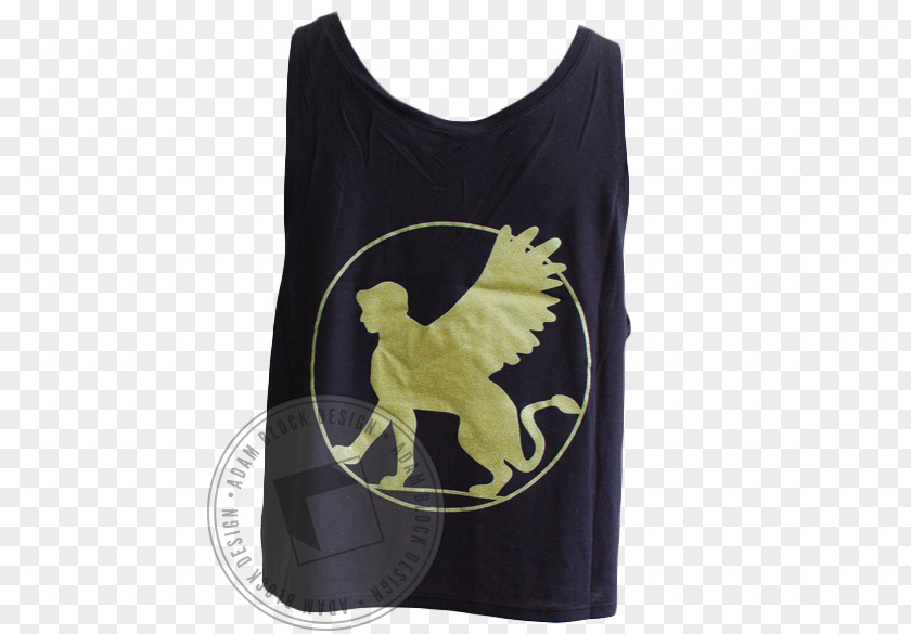 Greek Sphinx Sleeve T-shirt Outerwear PNG