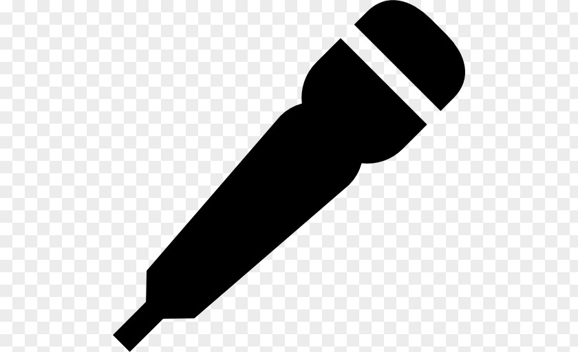 Microphone In Hand Drawing PNG