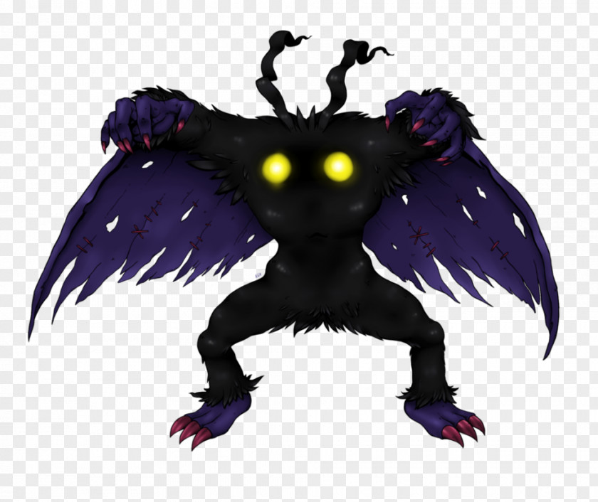 Mothman Bird Dragon Cartoon Beak PNG