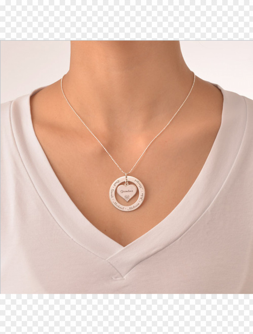 Necklace Silver Locket Millesimal Fineness PNG