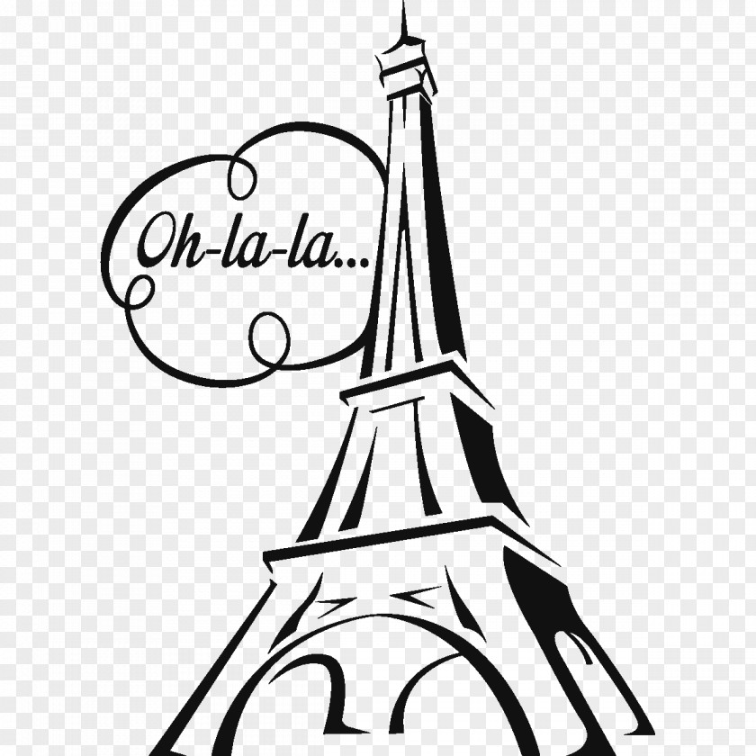 Paris City Eiffel Tower Drawing Sketch PNG