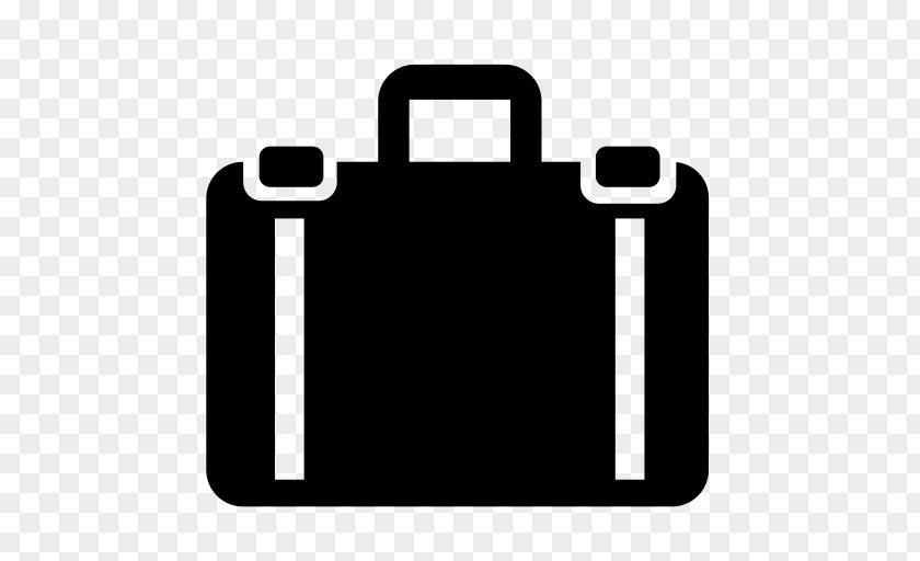 Rectangle Blackandwhite Travel Baggage PNG