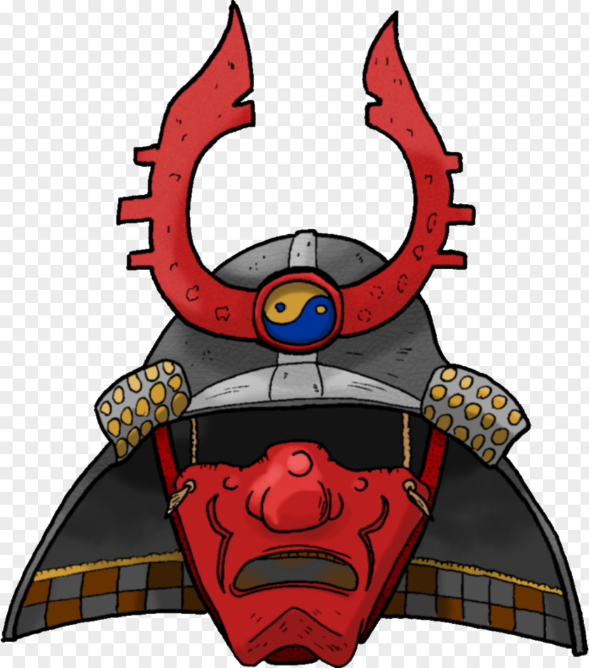 Samurai Helmet Kabuto Japanese Armour Clip Art PNG