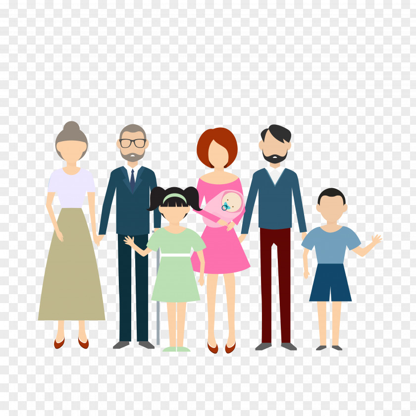 Vector Family Grandparent Icon PNG