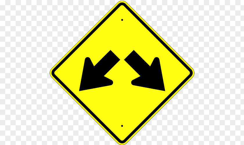 Arrow Traffic Sign Warning Manual On Uniform Control Devices PNG