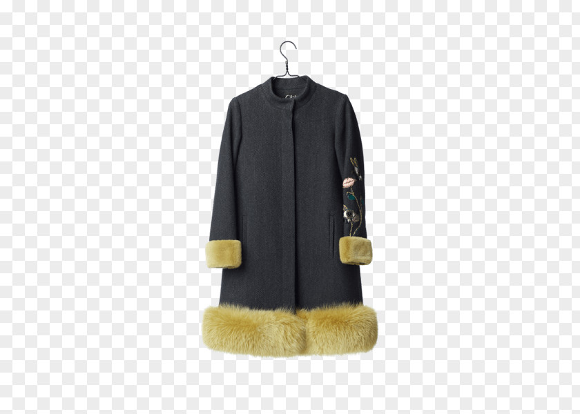 Fur Collar Coat Oh! By Kopenhagen Overcoat American Mink PNG