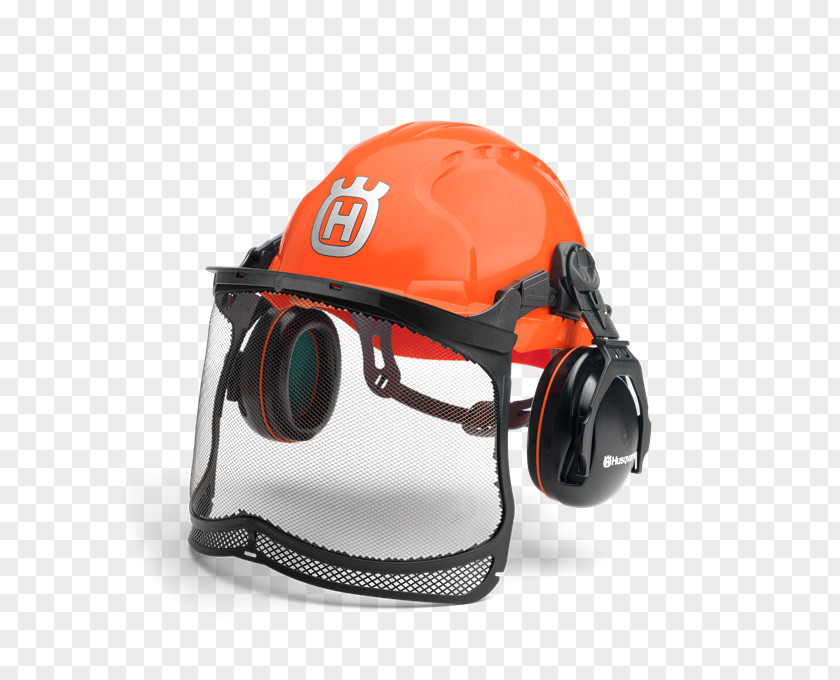 Helmet Husqvarna Group Personal Protective Equipment Chainsaw Hard Hats PNG