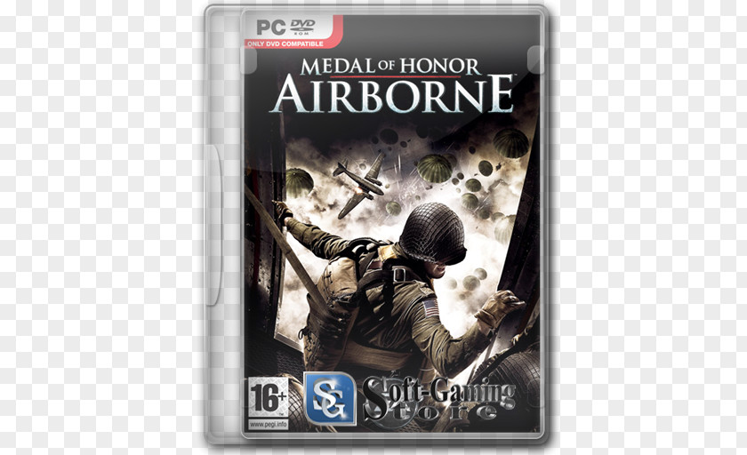 Medal Of Honor Honor: Airborne Underground Warfighter Xbox 360 PNG